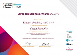 EBA certifikát